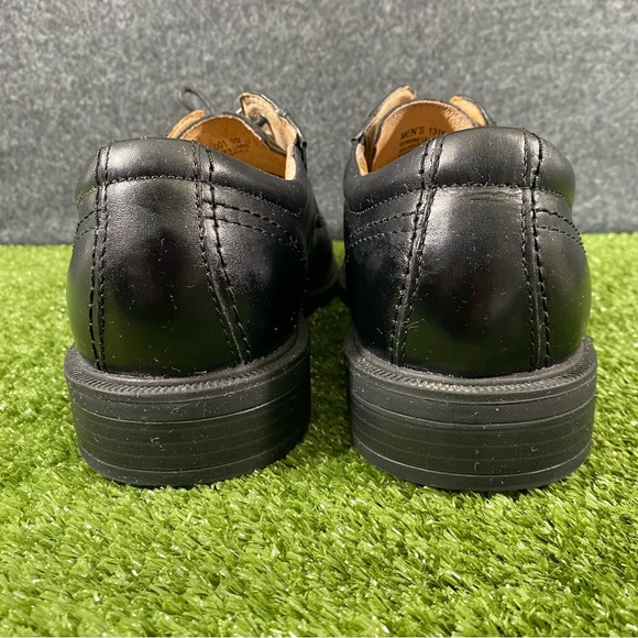 Florsheim Shoes Mens 9D Billings Split Moc Toe Oxford Black Leather 13113-001 main image 12